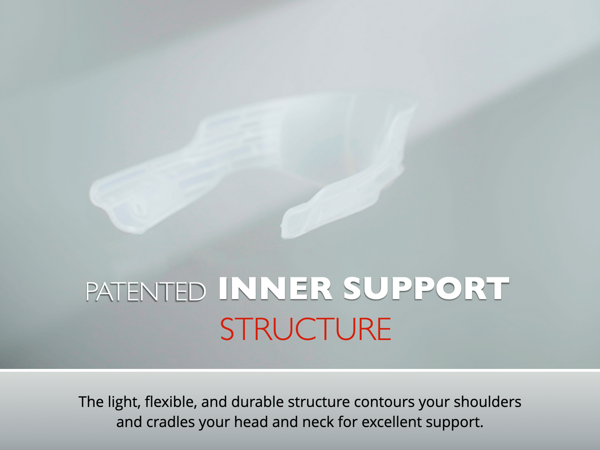 Picture showing the Neck Sofa® inner support structure