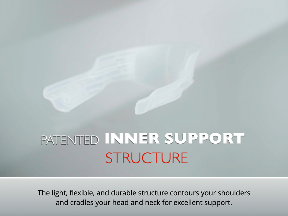Picture showing the Neck Sofa® inner support structure