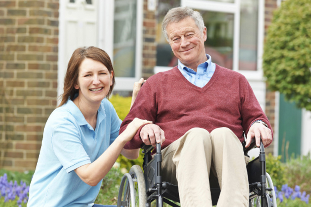 Neck Sofa® for ALS patients for neck support