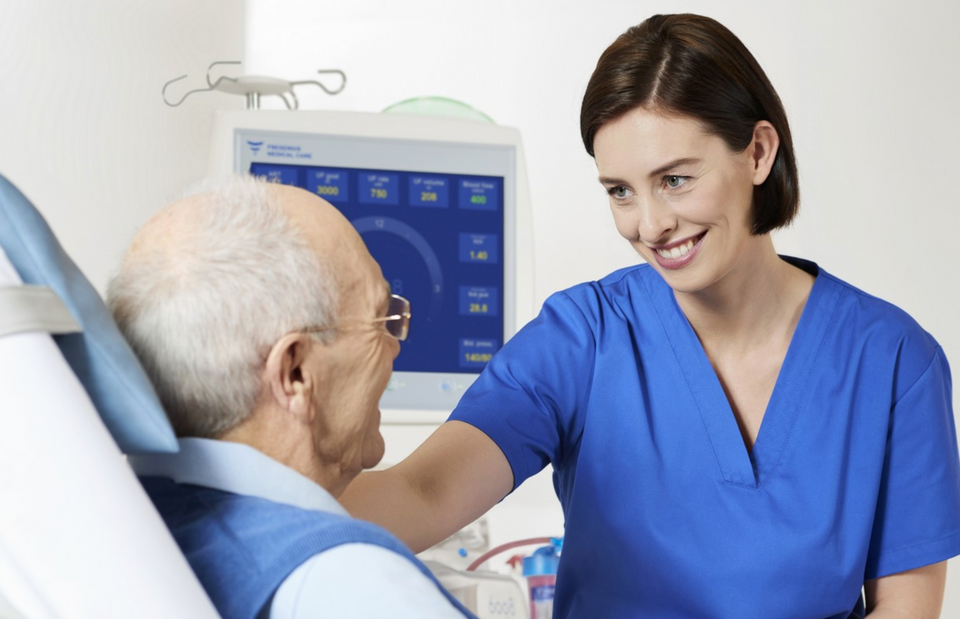 Kidney dialysis patients need a Neck Sofa®