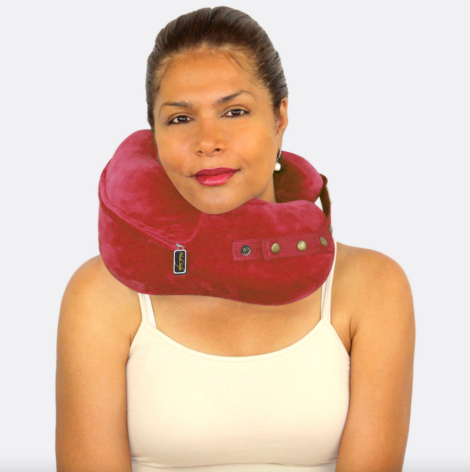 No other neck pillow compares to the innovative inner structure of the Neck Sofa® Collar!