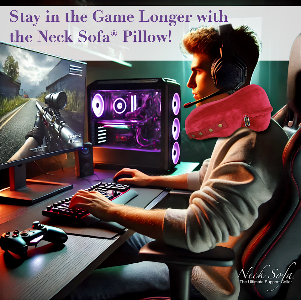 Stay in the Game Longer with Neck Sofa Pillow