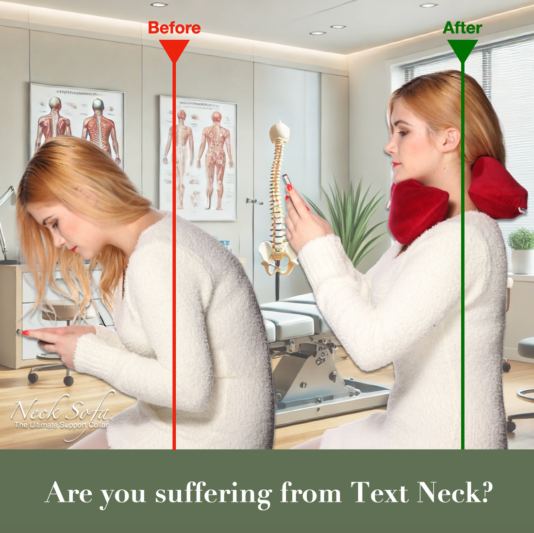 Text Neck The Hidden Risk of Our Digital Habits
