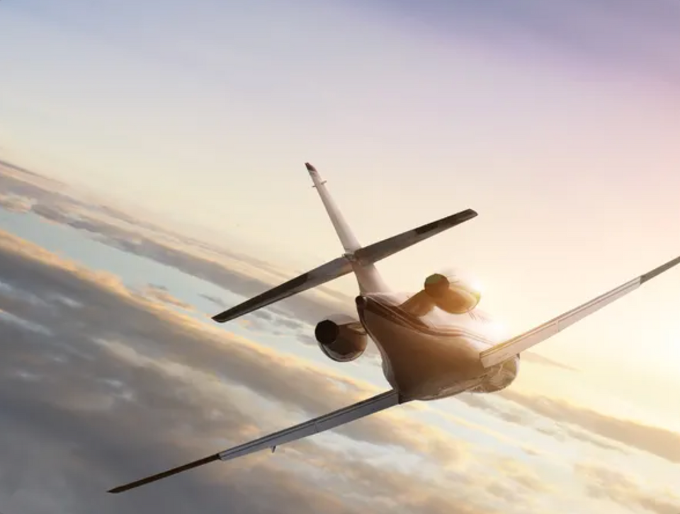 The Neck Sofa Pillow used on Private Jet