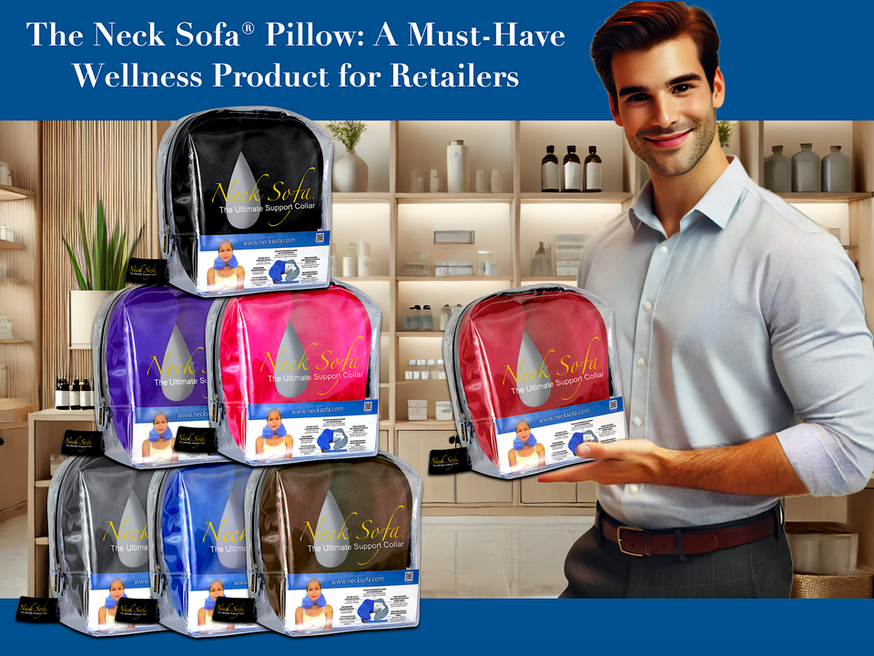 The Neck Sofa® Pillow A Must-Have Wellness Product for Retailers