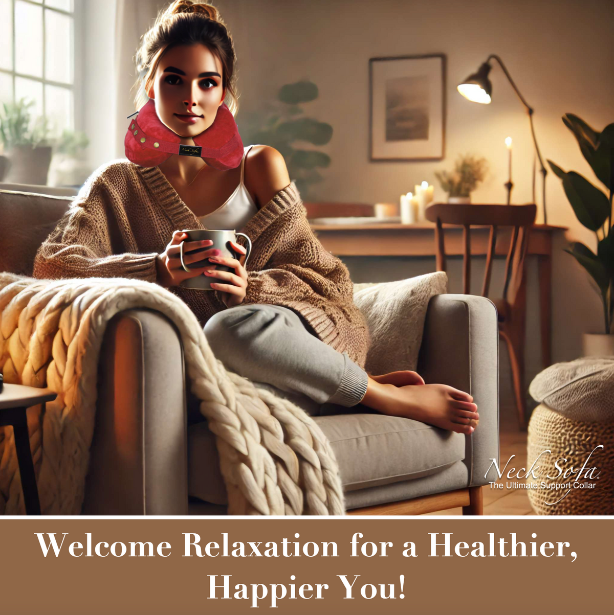 The Importance of Rest and Health: How the Neck Sofa® Pillow Can Enhance Your Well-being