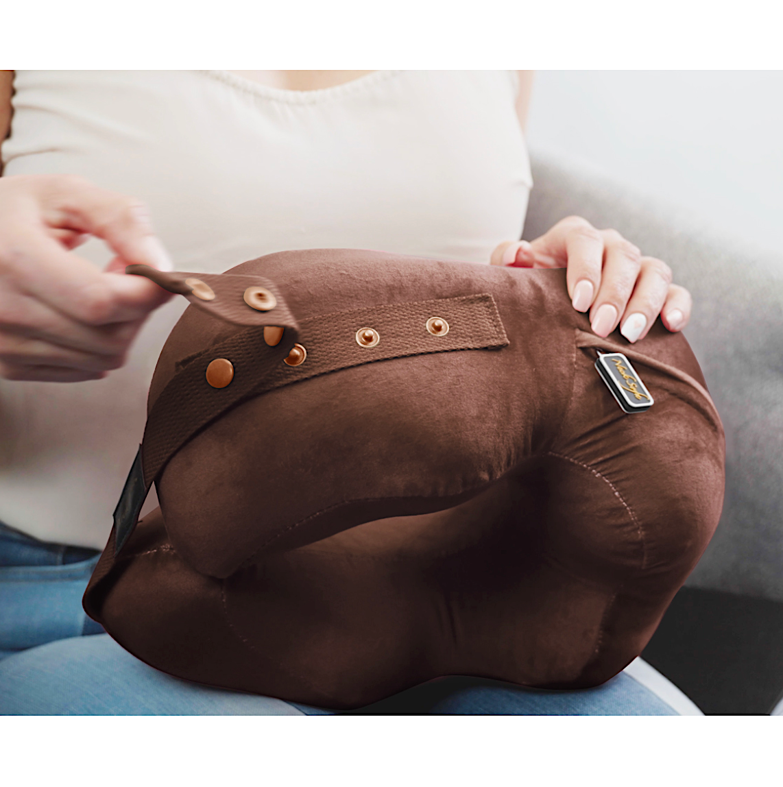 Neck Sofa® Essential - Chocolate Brown