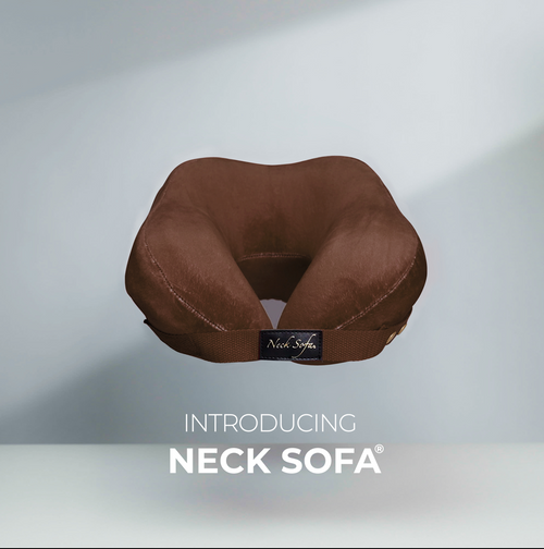 Neck Sofa® Collar - Chocolate Brown