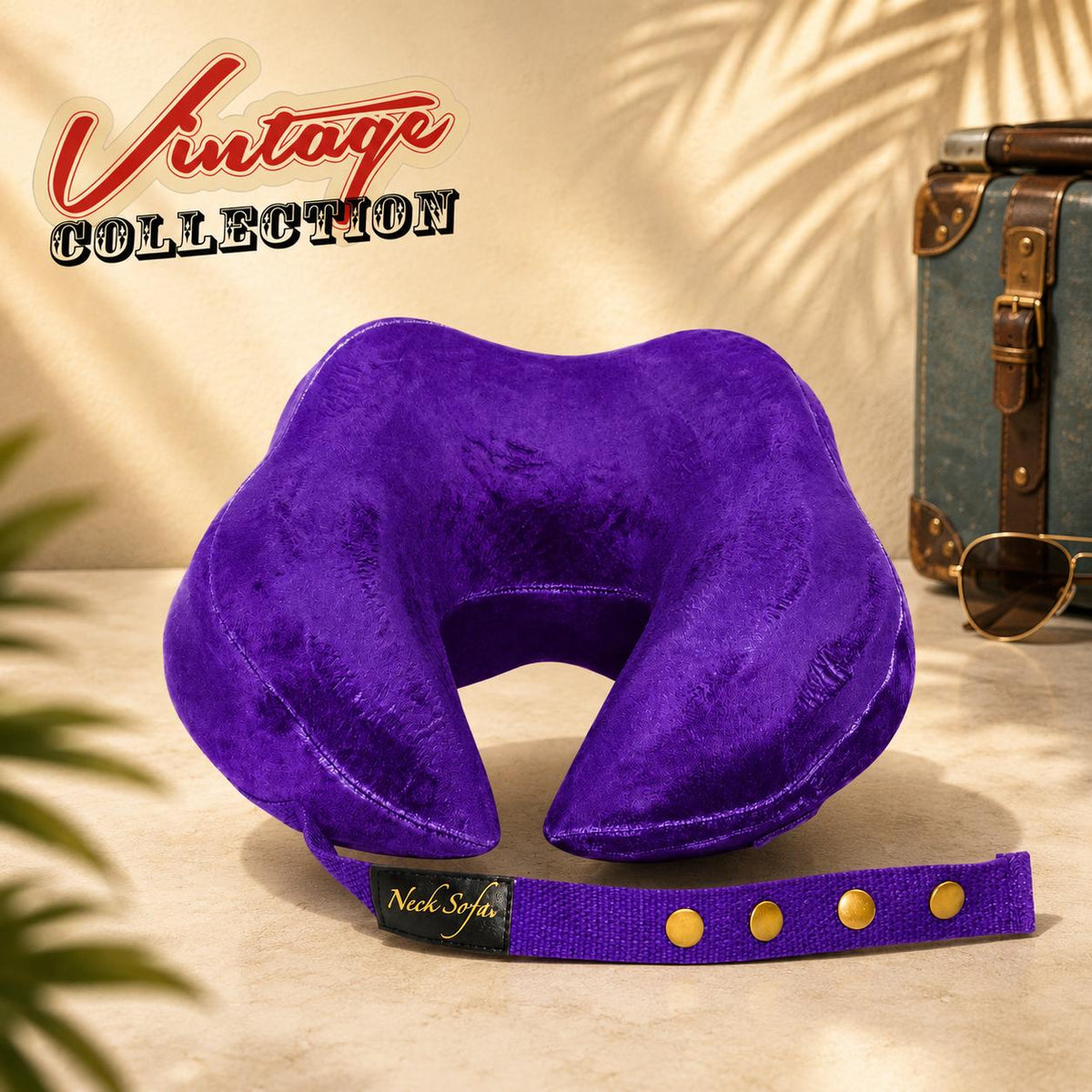 Neck Sofa® Collar - Peace & Love Purple