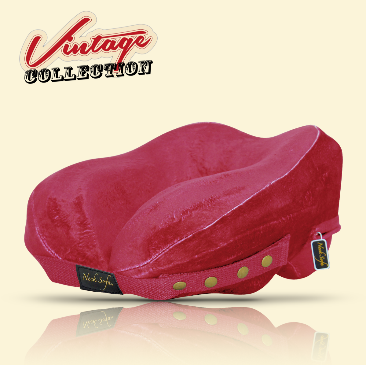 Neck Sofa® Collar - Far Out Burgundy