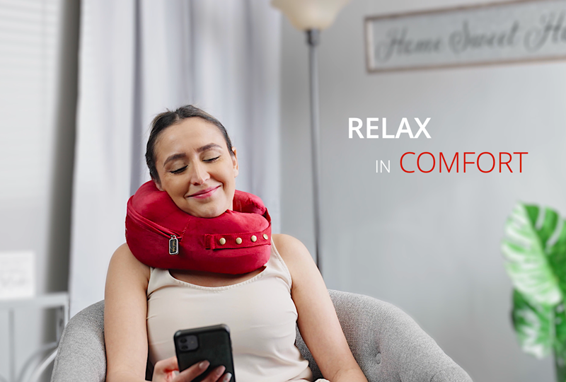 Chiropractic Neck Pillow - Best for Sofa and Bed - Cervical
